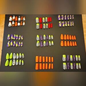 Bio Exorcist theme nails